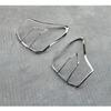 Car Rear Tail Back Light Lamp Frame Stick For Subaru Forester 2013 2014 2015 2016 2017 2018 ABS Chrome Cover Trim Panel 2pcs