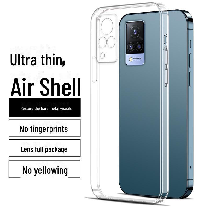 

vivos9 Magic Cube Transparent Silicone Soft Shell Case - 5G Phone Protection vivo S9e
