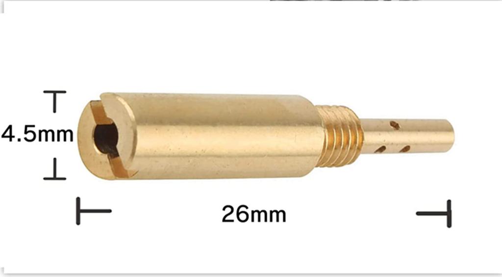 Pilot Jet Slow Jet Keihin Slow Pilot Jet PWK Keihin 6pcs #32#35#38#40#42#45 OKO CVK 32-45 Motorcycle Accessories