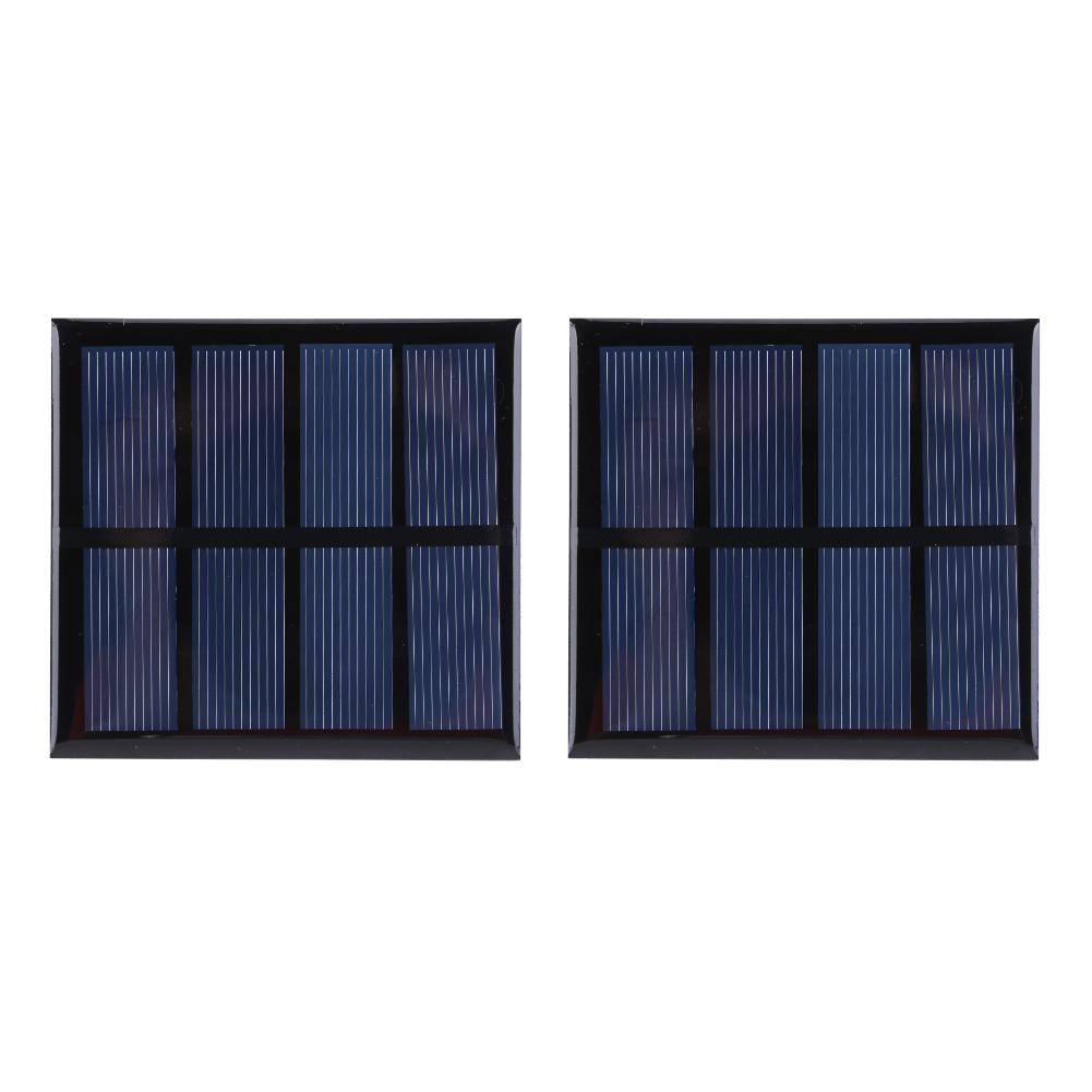 1-5Pcs 5W 12V/5W 5V/3W 2V Mini Small Solar Panel Module Waterproof DIY Polysilicon Solar Epoxy Cell Charger Phone Power Bank