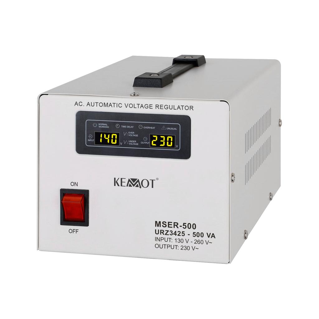 Voltage Regulator Servomotor 230V 500VA Kemot