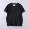 Foreign Trade Export Cut-off Cotton Washed Short-Sleeved T-shirt