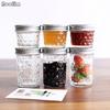 Glass Mason Jar with Aluminum Lid – Transparent Storage Bottle for Cold Drinks, Infused Water & Food | Multi-Purpose Container