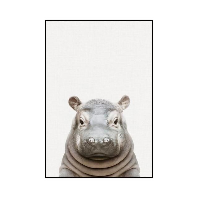 Cute Little Animal Children's Room Enlightenment Wall Art Poster Modern Home Decoration Oil Painting Mural Printmaking