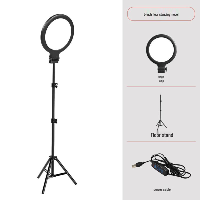 OLOEY 50W Live Stream Fill Light with 2.1m Floor Stand