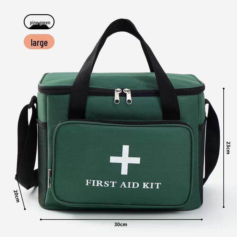 Portable Oxford Cloth First Aid Kit - Travel, Car & Outdoor Emergency Medical Bag