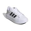 adidas Grand Court Plateforme Blanc Noir W - IE1092