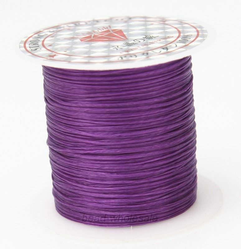 10M Strong Elastic Crystal Threading String Beading Cord for Bracelets Diy Jewelry Making Thread Cords Stretchy Thickness 1mm