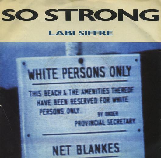 

7inch Record LABI SIFFRE - So Strong WOK12 China Records 1987 UK Pop Used