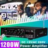 220V 2 Channel USB/SD AUX Input 500W HIFI Bluetooth Power Amplifier Audio Karaoke Car Home Theater Digital Amplifier