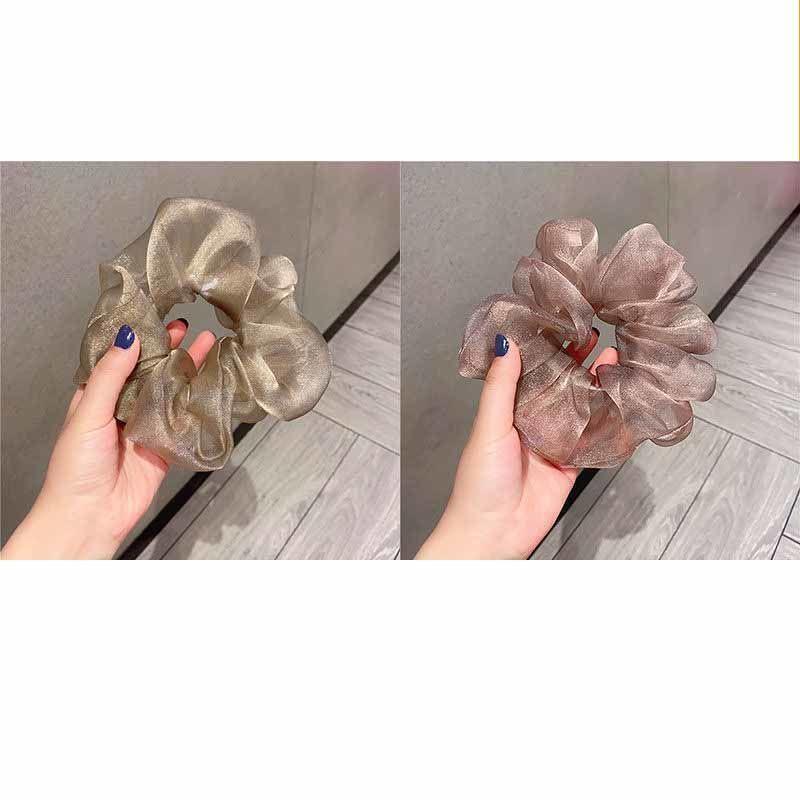 Mesh Tie Headpiece Hair Cord Collar-ring Girl Aurora Scrunchie