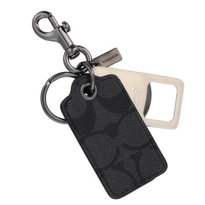 Key Holder with Box and Paper Bag KEY FOB Signature CF131 WQBO4G QB/Charcoal [Used]