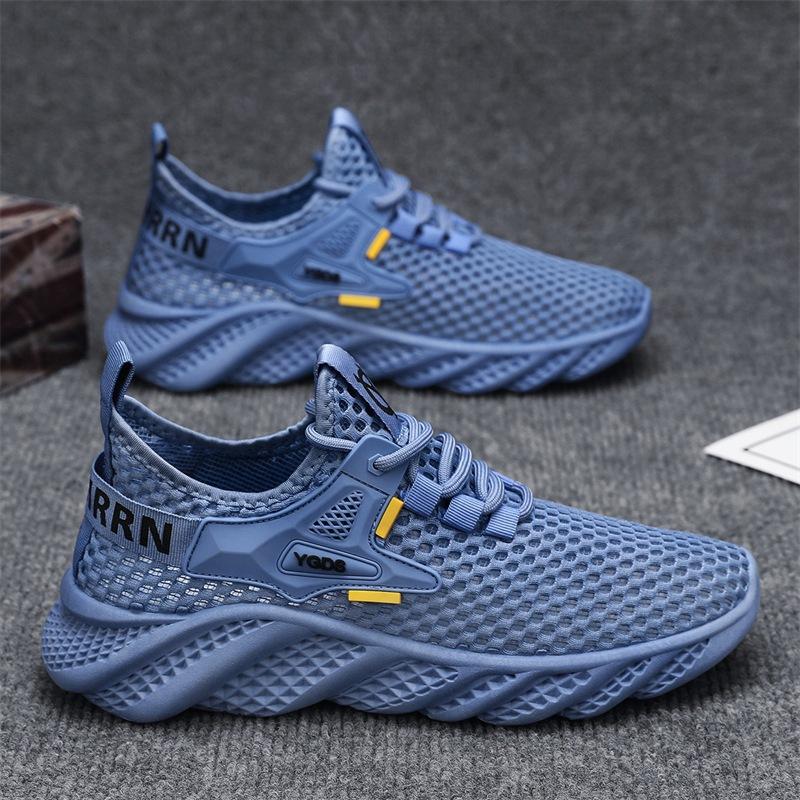 

Large mesh shoes men s hollowed mesh men s shoes summer breathable sports tide shoes men s creek shoes quick-drying wading 44