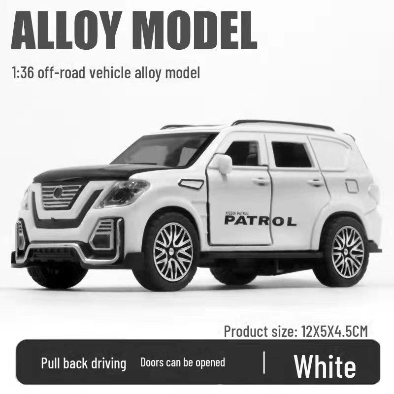 1:36 Legierung Viertüriges Geländewagenmodell Spielzeug für Kinder - Nachtmarktstand Ornament