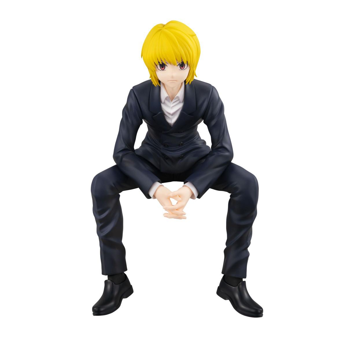 13cm Hunter×Hunter Anime Figure Kurapika Action Figure Chrollo Illumi Hisoka Figurine Collection Noodle Stopper Model Playthings Gifts