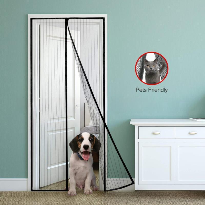 Магнитная противомоскитная сетка Magic Mesh для дверей и окон, летняя сетка