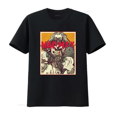 Mad Max Fury Road Movie T Shirt Heavy Cotton Versatile Streetwear Unisex Designer Clothes Bre