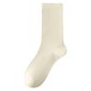 Socks Pure Cotton Stacking Socks Season Versatile Boneless Confinement Socks Sweat-Absorbing Deodorant Cotton Medium Tube Socks Women