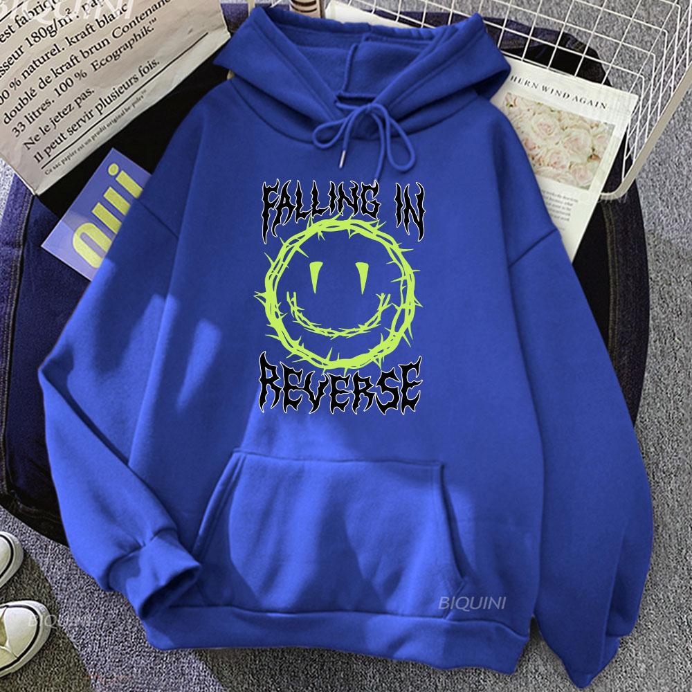 Falling In Reverse The Popular Monstour Hoodies Unisex Streetwear Heavy Mental Fashion Sweatshirts Printing Clothing