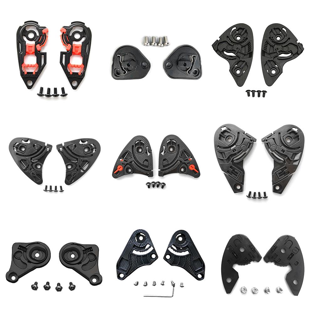 2Pcs Helmet Parts for AGV Pista Motorcycle Vent Nose Seal Mouth Button Base Helmet Accessories Motorcycle Equipments & Parts