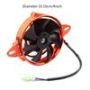 Radiator Cooling Fan Easy Installation Electric Cooling Fan for Motorcycle Pit Bike Quad 125cc 150cc 200cc 250cc 4 Wheeler