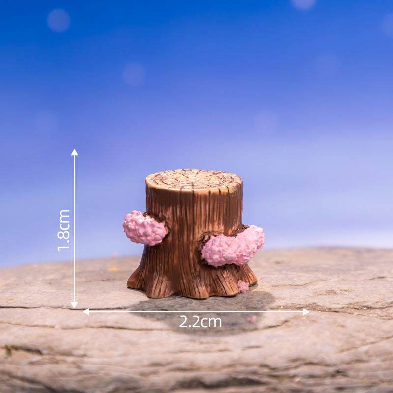 Cute Pink Deer Plush Toys In Micro-landscapes Gardening Decorations and Accessories and Small Desktop Ornaments for Cars