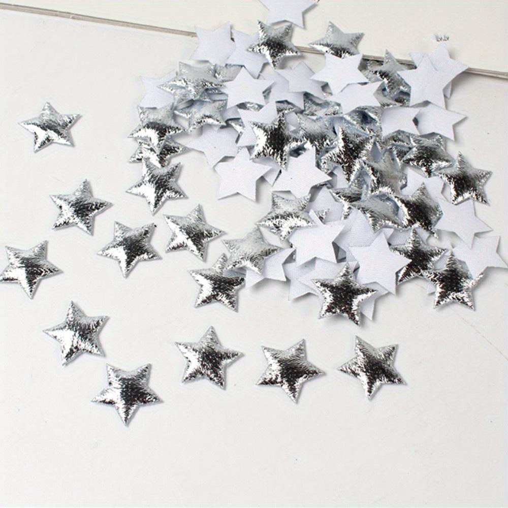 100pcs 1.9cm/0.75in 3D Sponge Star Stickers for Clothing, Shoes, Bags | Wedding Accessories