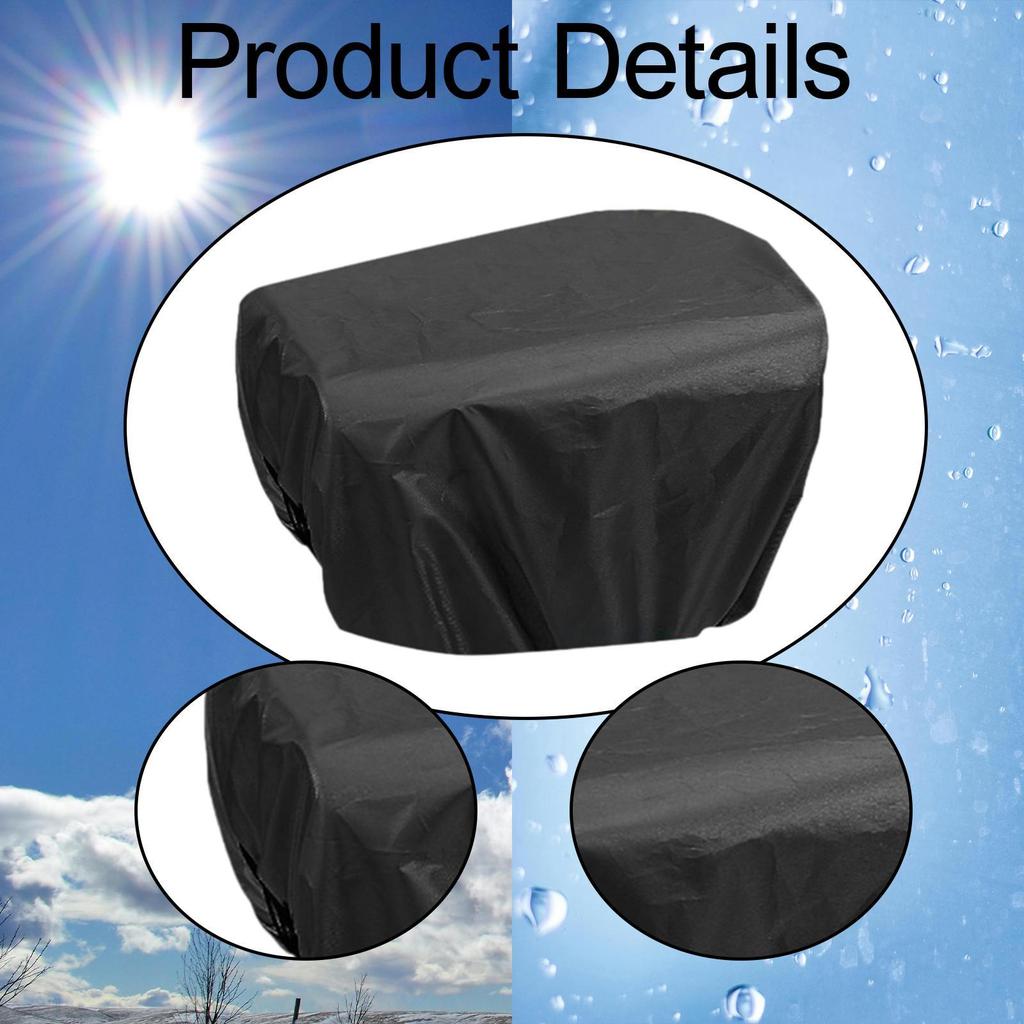 Bike Basket Rain Cover Protector Practical Universal Dustproof Sunproof Dust Cover Bike Basket Liner for Adult Bikes Travel