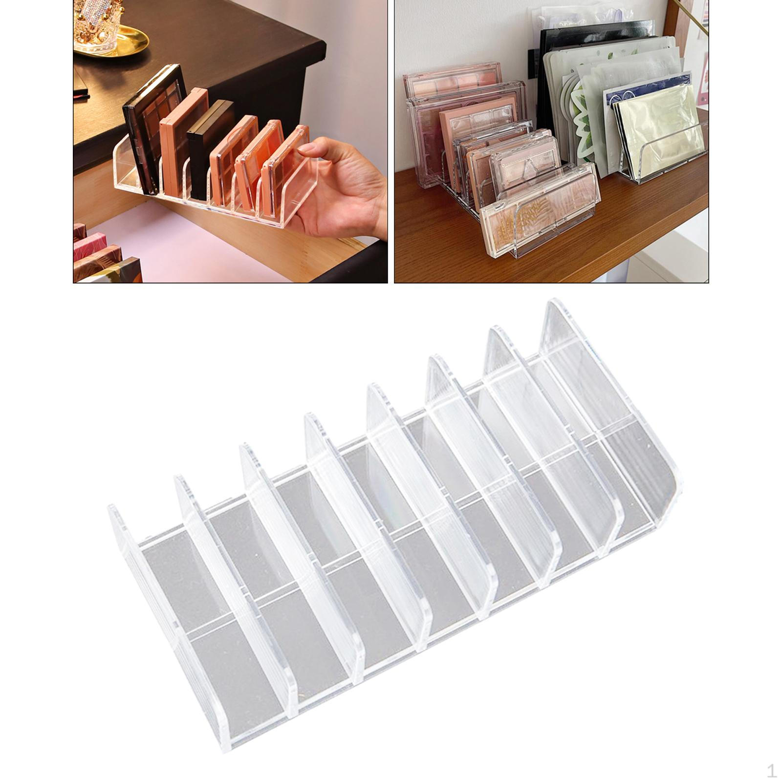 

Makeup Organizer Organize Eyeshadow Palettes Blush for Vanity Bathroom Countertops Cabinets Compact 6.69x3.34x1.57 inch