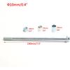 Minho 10mm 190mm Front Rear Axle with Bushing 6mm 15mm 20mm Fit for Motorcycle Pit Dirt Bike Moped Scooter QUAD ATV Mini Bike Parts
