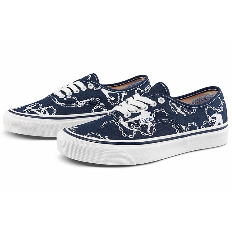 Vans Authentic 44 Deck DX Anaheim Factory - Anchors Navy Unisex Sneakers Blue VN0A5JMQNVY