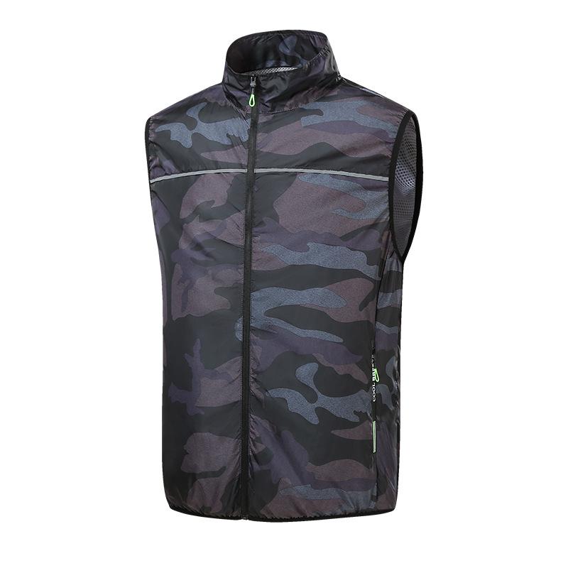 Gilet Raffreddante Intelligente da Esterno da Uomo - Abbigliamento Estivo Condizionato.