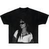 Travel Hip Hop Rap Tshirt American SZA Hip Hop Summer New Unisex and Unisex Retro Fashion Shortsleeved Vintage Top Unseix