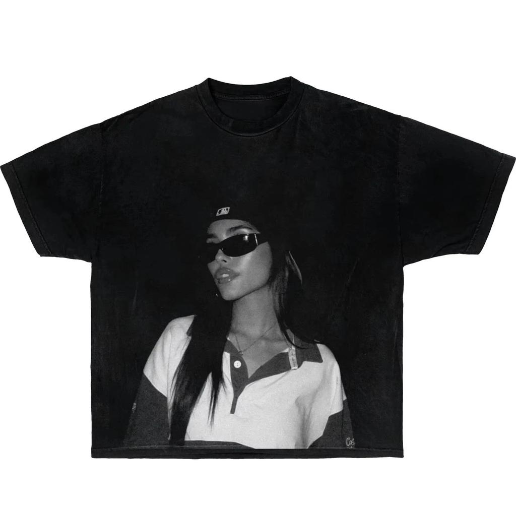 Travel Hip Hop Rap Tshirt American SZA Hip Hop Summer New Unisex and Unisex Retro Fashion Shortsleeved Vintage Top Unseix