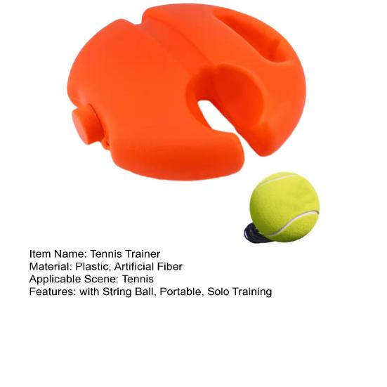 Tennis Trainer with String Ball Portable Tennis Solo Training Rebounder Kids Adults Beginner Self Tennis Practice Tools