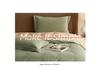 Mei Yun Ge High Weight Dove Velvet Double Splicing Warm Rolling Edge Craftsmanship Color blocked Single Duvet Cover