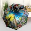 Space Symphony Automatic Umbrella Compact & Durable 8-Rib Design Sturdy Construction for Outdoor Daily Use Fashionable Gift for Festivals