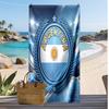 Asciugamano da Spiaggia Stampa Calcio Argentina Asciugatura Rapida Super Assorbente Morbido Asciugamano da Bagno per Nuoto Spiaggia Viaggio Souvenir Regalo per Fan