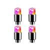 2/4/8pcs LED Tire Valve Stem Caps Neon Light Waterproof Wheel Spoke Lights LED Tire Lamp for Motorcycle Bicycle Car Accessories