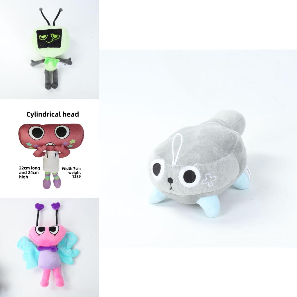 Dandy World Boxten Brightney Poppy Sprout Cosmo Glisten Game Character Plush Toy For Collectors And Kids