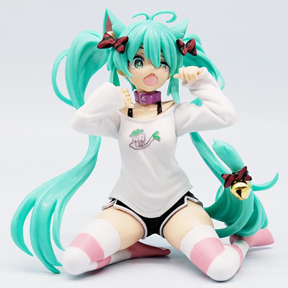 

20cm fashion hatsune miku country anime figure toys action statuette pvc model collection doll birthday present