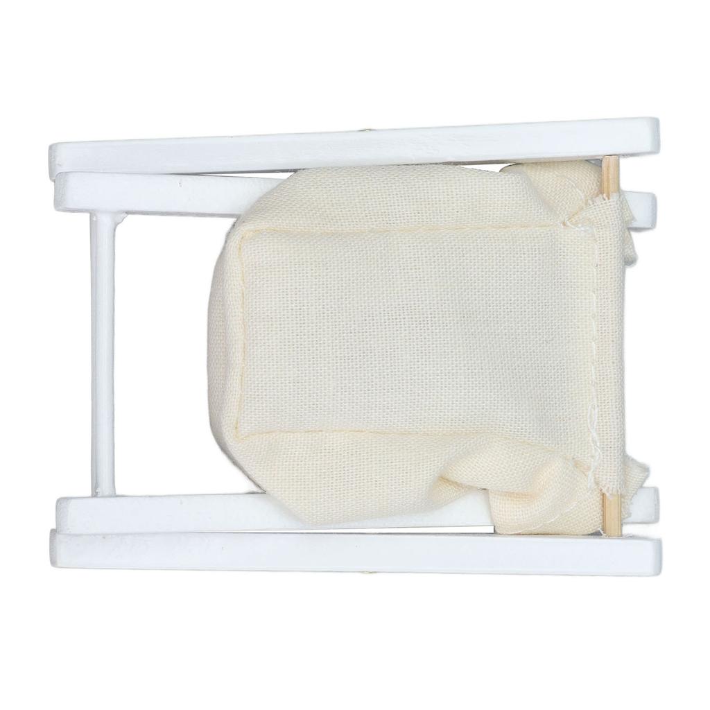 1:12 Doll House  ature Laundry Basket Folding Clothes Basket Doll House Accessory