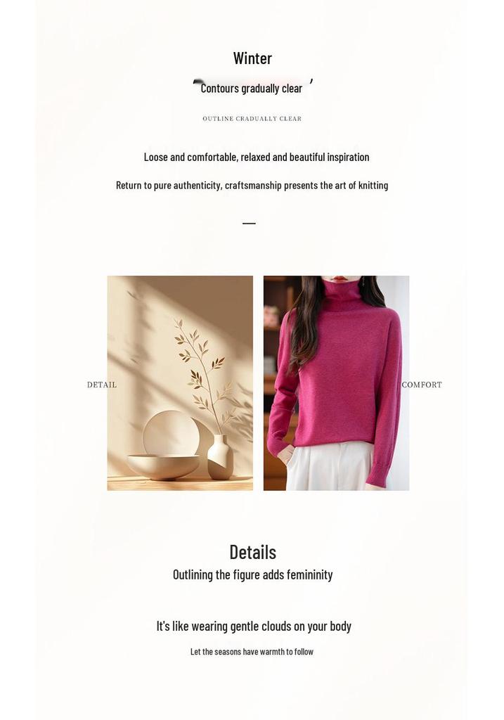 Women's Velvet Long Sleeve Knitwear: Versatile Plus Size High Neck Lapel Sweater for Autumn & Winter