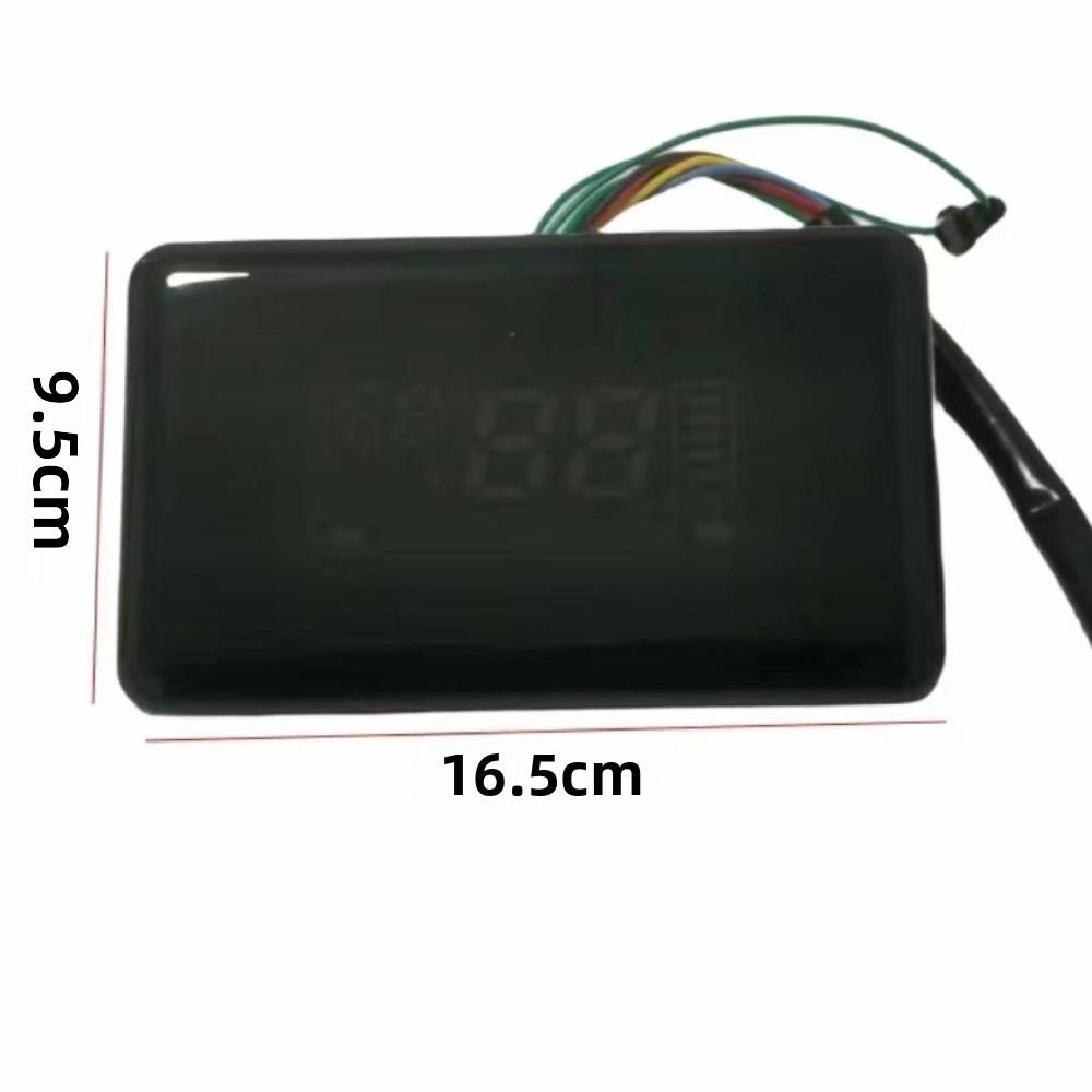 Digital Electric Vehicle LED Display Plastic Instrument Control Panel Speedometer Screen Universal