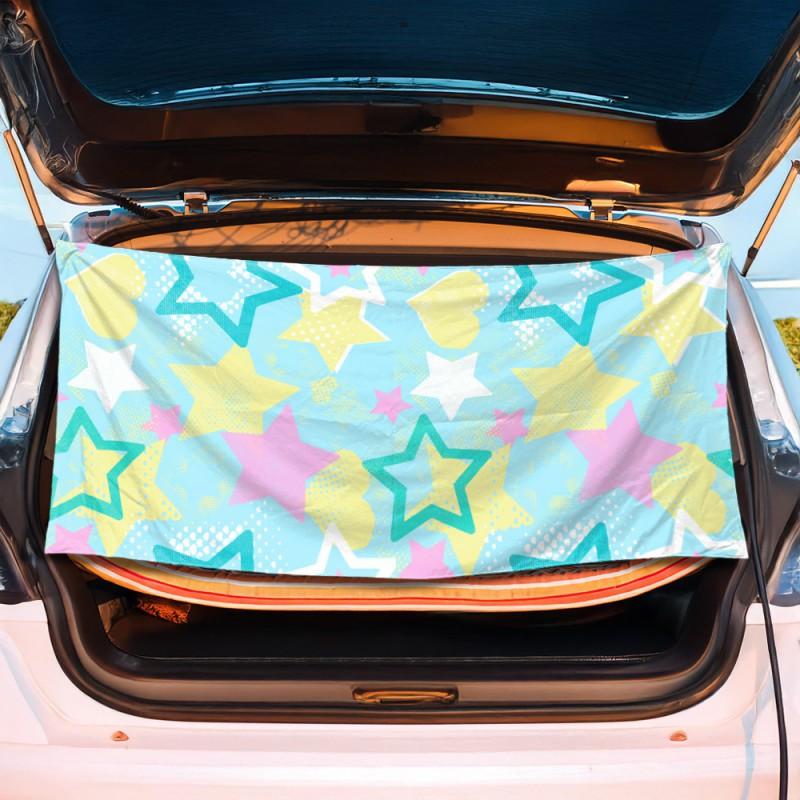 Magnetic Fastening Microfiber Beach Towel Quick Dry Sandproof Large Size Pool Swimming Outdoor Travel Gym Surfing Privacy Changing