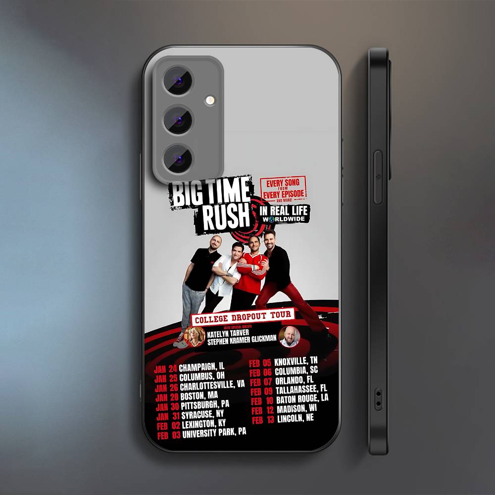 

Big T-Time R-Rush BTR Phone Case For Samsung S22,S24,S20,S25,S23,S30,S26,Ultra,Plus,5G ,Fe,Lite Black Cover SamsungS20ULTRA5G