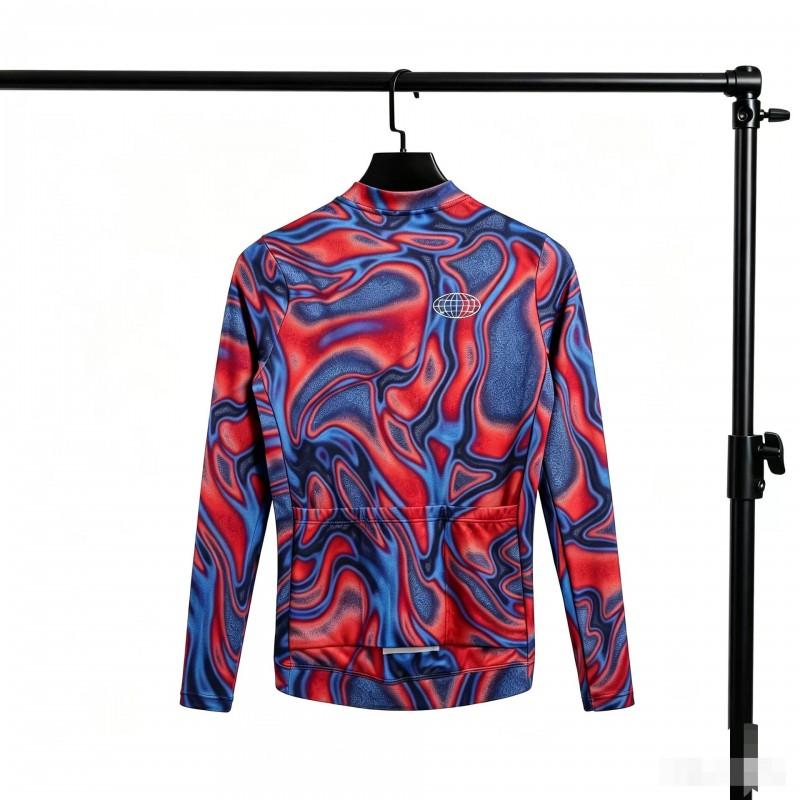 Men Women Cycling Jersey Short Sleeve Long Breathable Quick Dry Performance Top Road Bike Riding