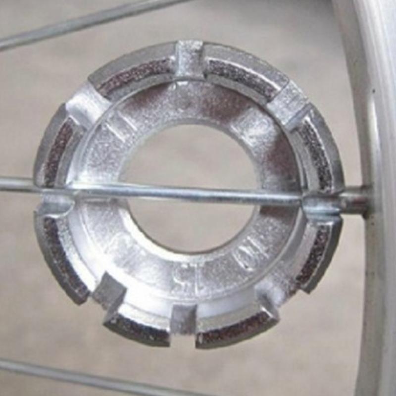 Spoke Adjustment Tool Set Bicycles Spoke Wrench Tire Lever  Spoke Tensioner Repair Tool Cycling Pocket Tool Enduring