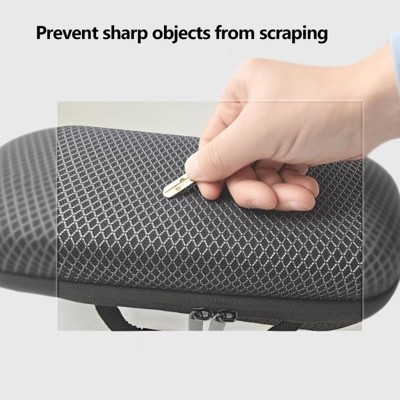 Scratch Resistant Protective Case For Sound Party Wireless Speaker With Breathable Sound Holes Double Carry Option
