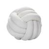 Useful Knotted Ball Pillow  Indeformable Eco-friendly Knotted Ball Plush Pillow  Hand-woven Knotted Ball Back Throw Pillow